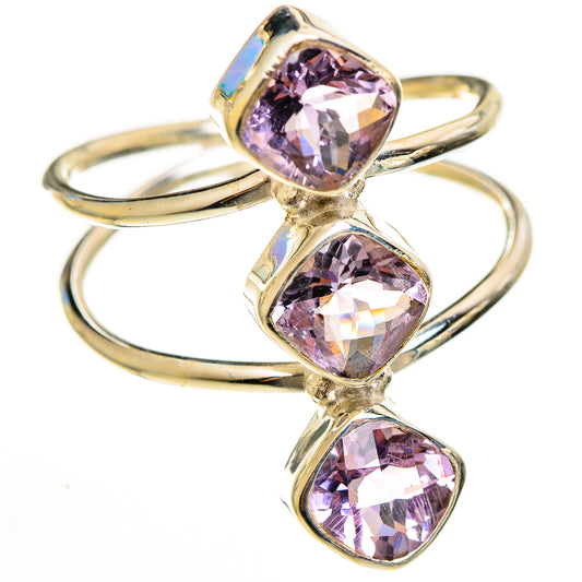 Kunzite Rings handcrafted by Ana Silver Co - RING113413 - Photo 2
