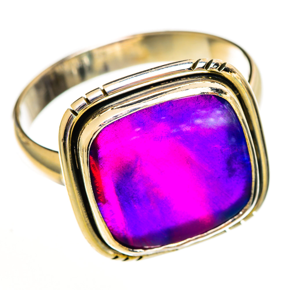 Aura Opal Rings handcrafted by Ana Silver Co - RING113414 - Photo 2