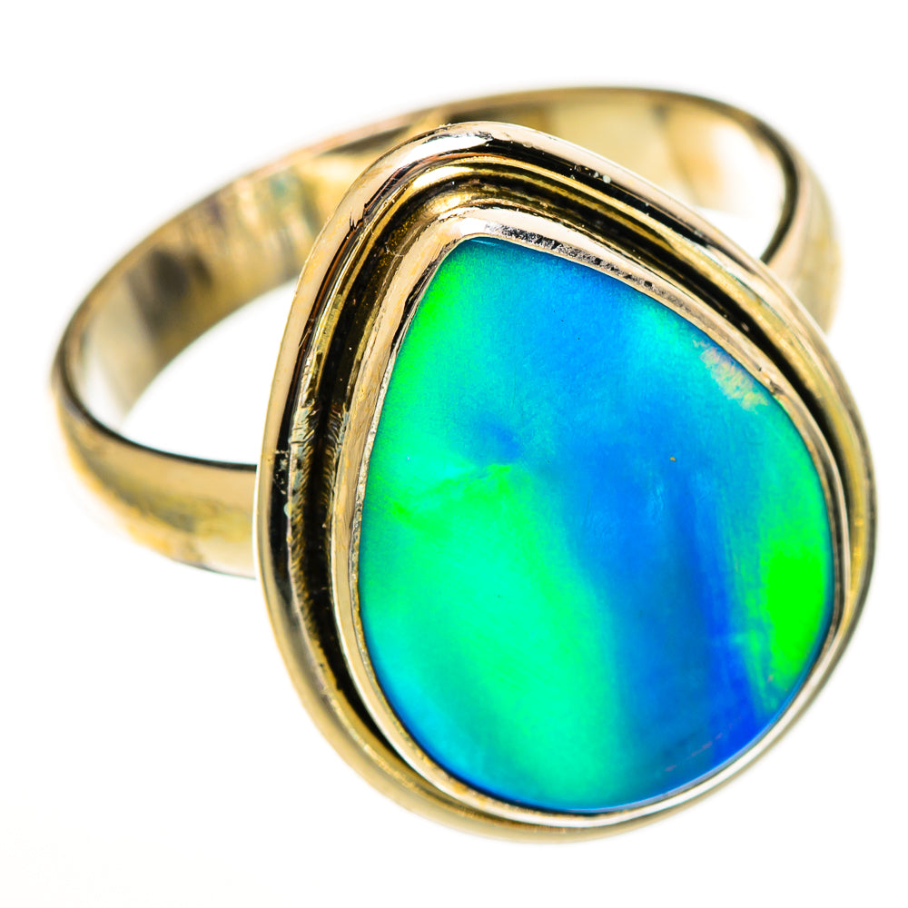 Aura Opal Rings handcrafted by Ana Silver Co - RING113422 - Photo 2