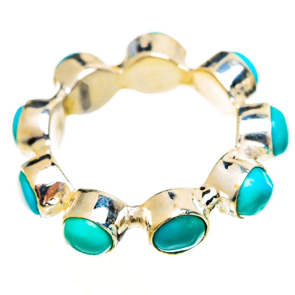 Chrysocolla Rings handcrafted by Ana Silver Co - RING113426 - Photo 2