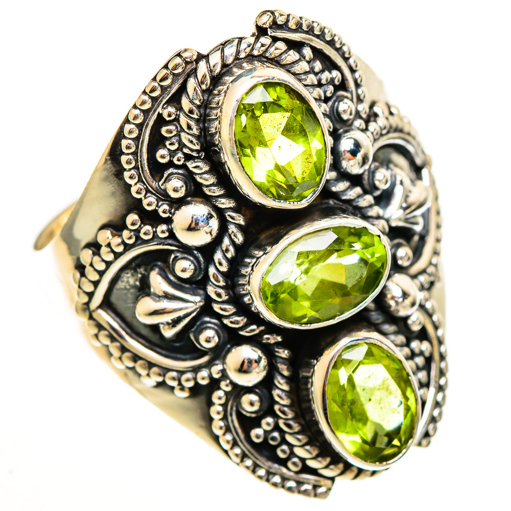 Peridot Rings handcrafted by Ana Silver Co - RING113428 - Photo 2