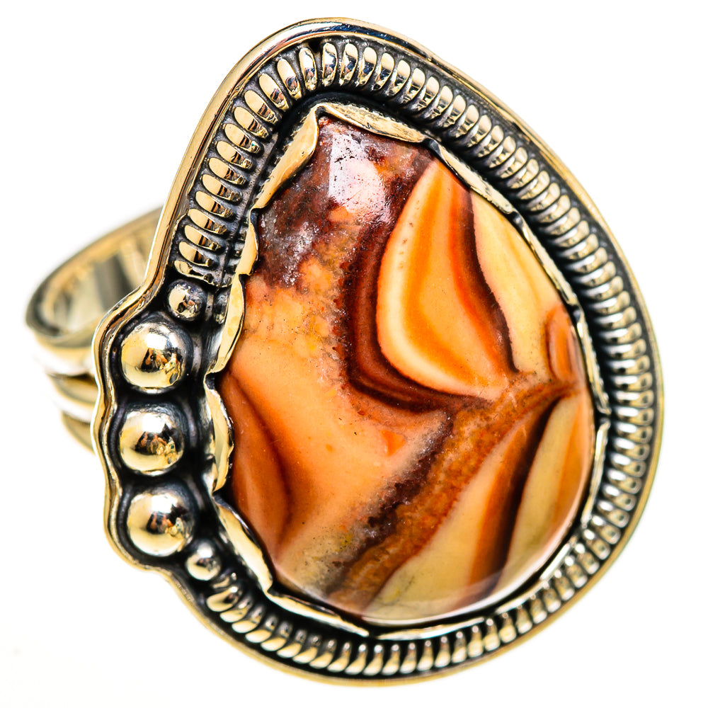 Imperial Jasper Rings handcrafted by Ana Silver Co - RING113433 - Photo 2