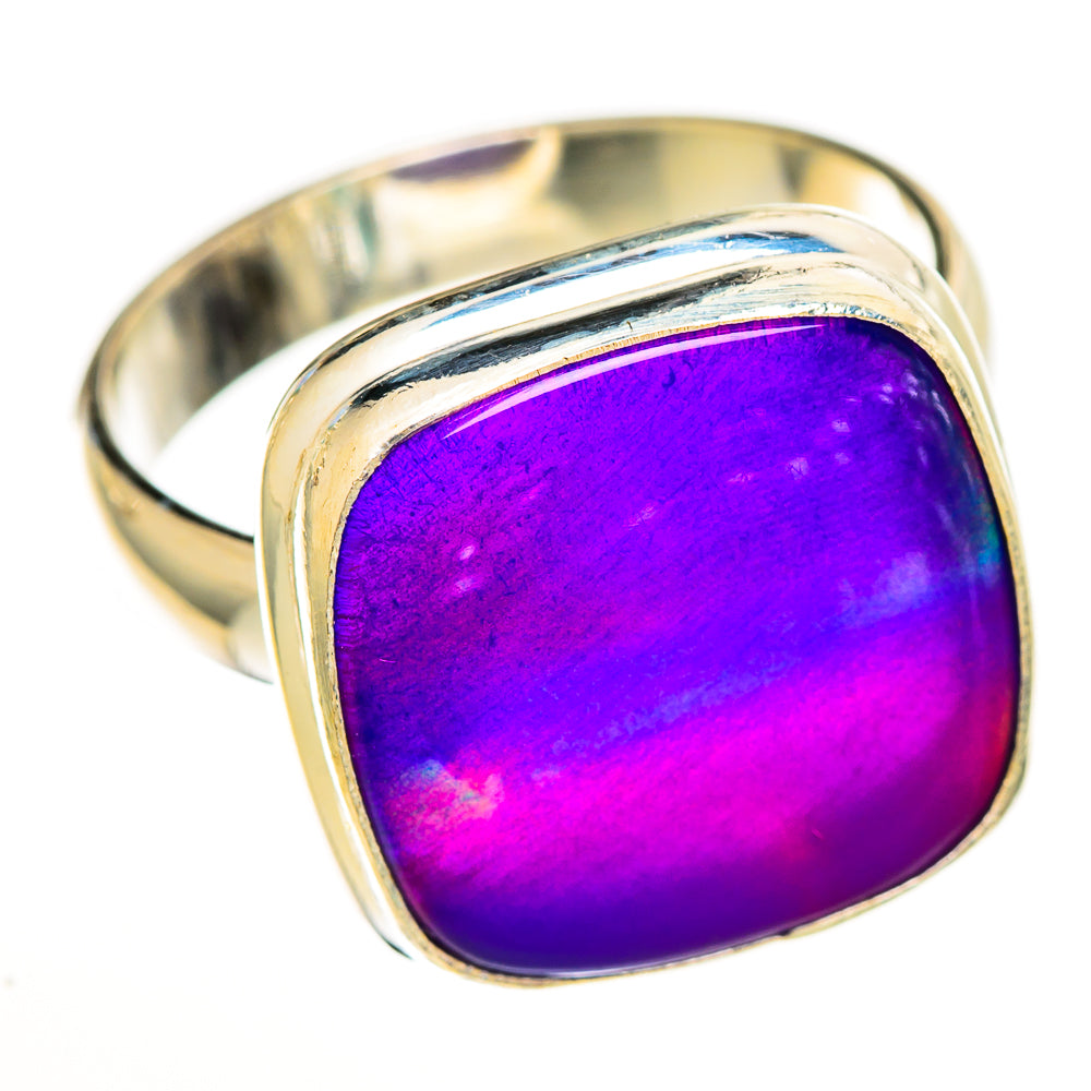 Aura Opal Rings handcrafted by Ana Silver Co - RING113439 - Photo 2