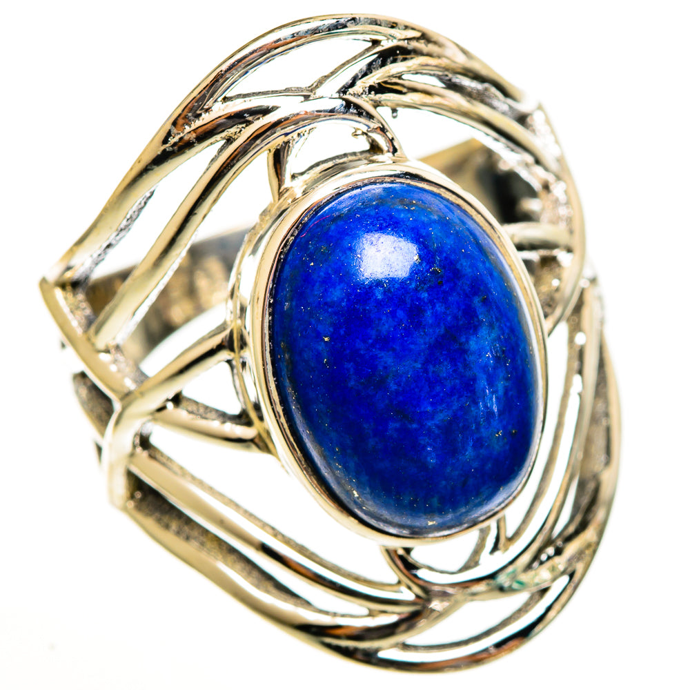 Lapis Lazuli Rings handcrafted by Ana Silver Co - RING113448 - Photo 2