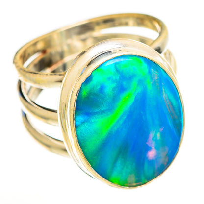 Aura Opal Rings handcrafted by Ana Silver Co - RING113463 - Photo 2