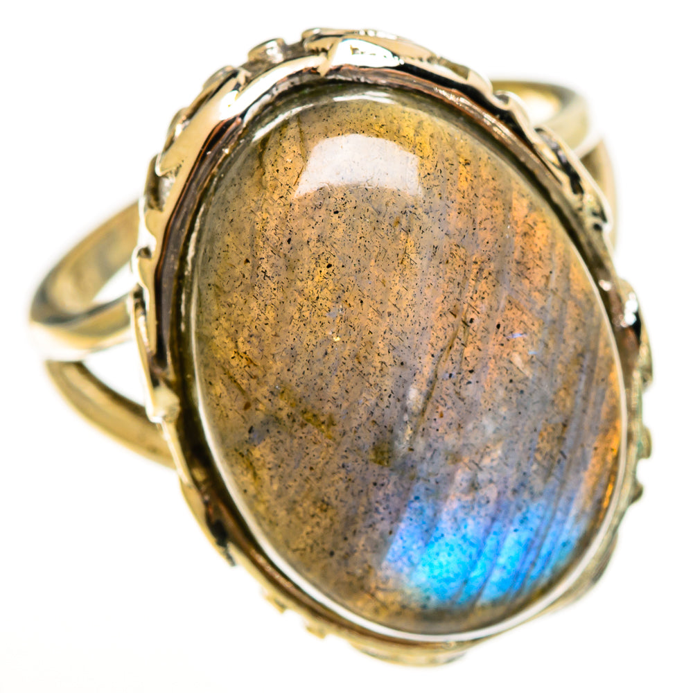 Labradorite Rings handcrafted by Ana Silver Co - RING113497 - Photo 2