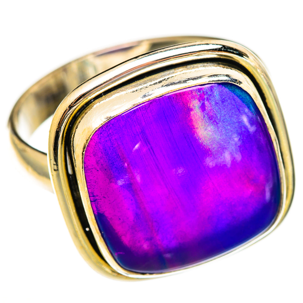 Aura Opal Rings handcrafted by Ana Silver Co - RING113506 - Photo 2