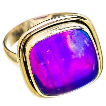 Aura Opal Rings handcrafted by Ana Silver Co - RING113506 - Photo 2