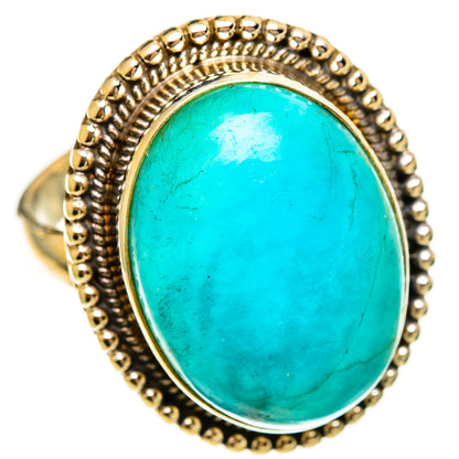 Amazonite Rings handcrafted by Ana Silver Co - RING113511 - Photo 2