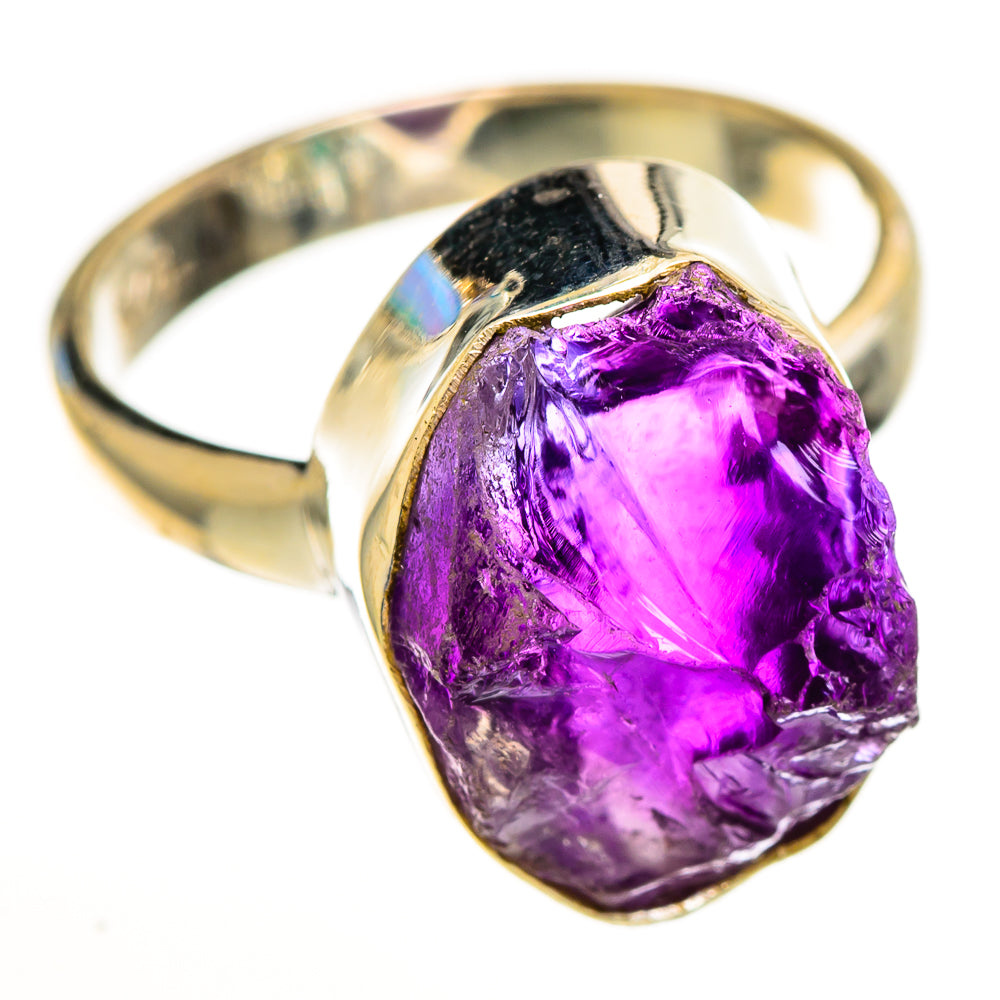 Amethyst Rings handcrafted by Ana Silver Co - RING113522 - Photo 2