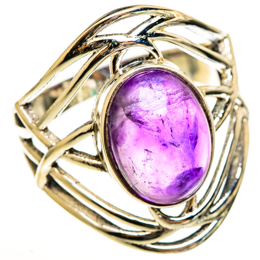Amethyst Rings handcrafted by Ana Silver Co - RING113531 - Photo 2