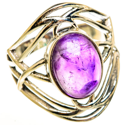Amethyst Rings handcrafted by Ana Silver Co - RING113531 - Photo 2