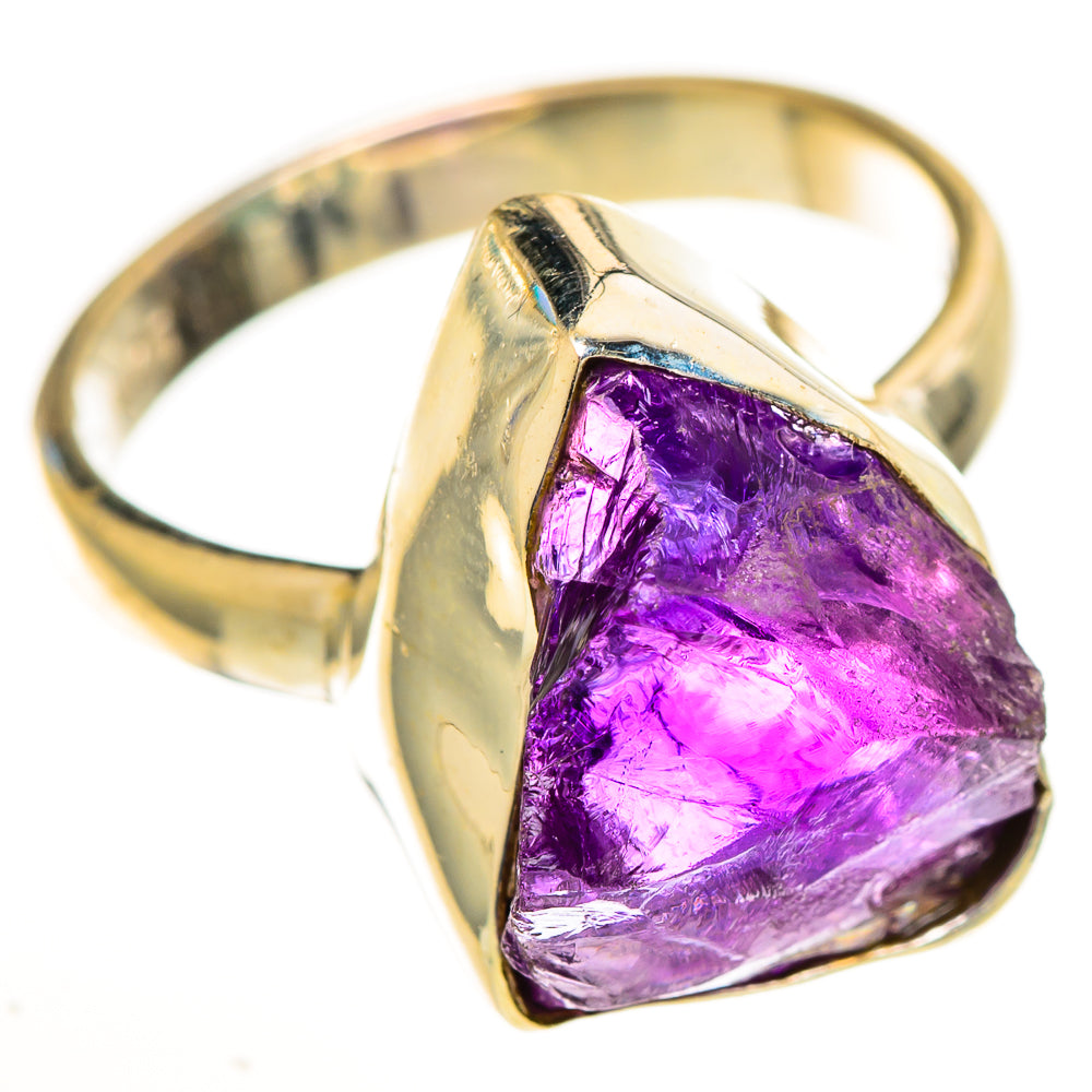 Amethyst Rings handcrafted by Ana Silver Co - RING113542 - Photo 2