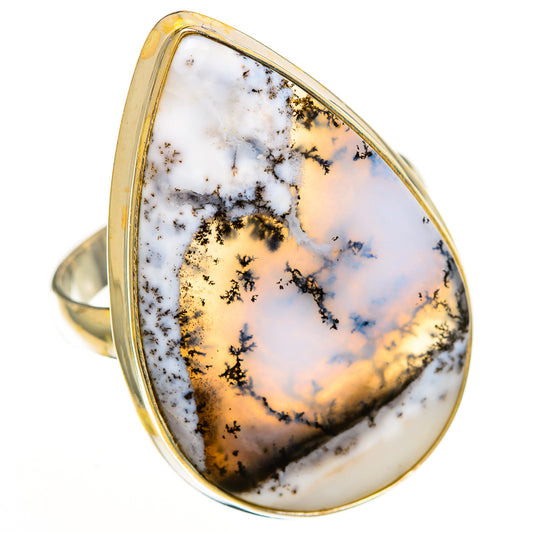 Dendritic Opal Rings handcrafted by Ana Silver Co - RING113546 - Photo 2