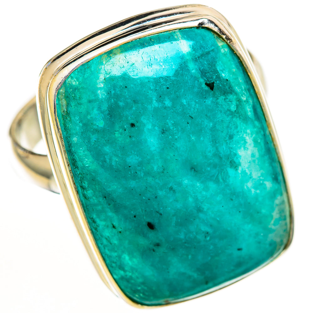 Amazonite Rings handcrafted by Ana Silver Co - RING113556 - Photo 2
