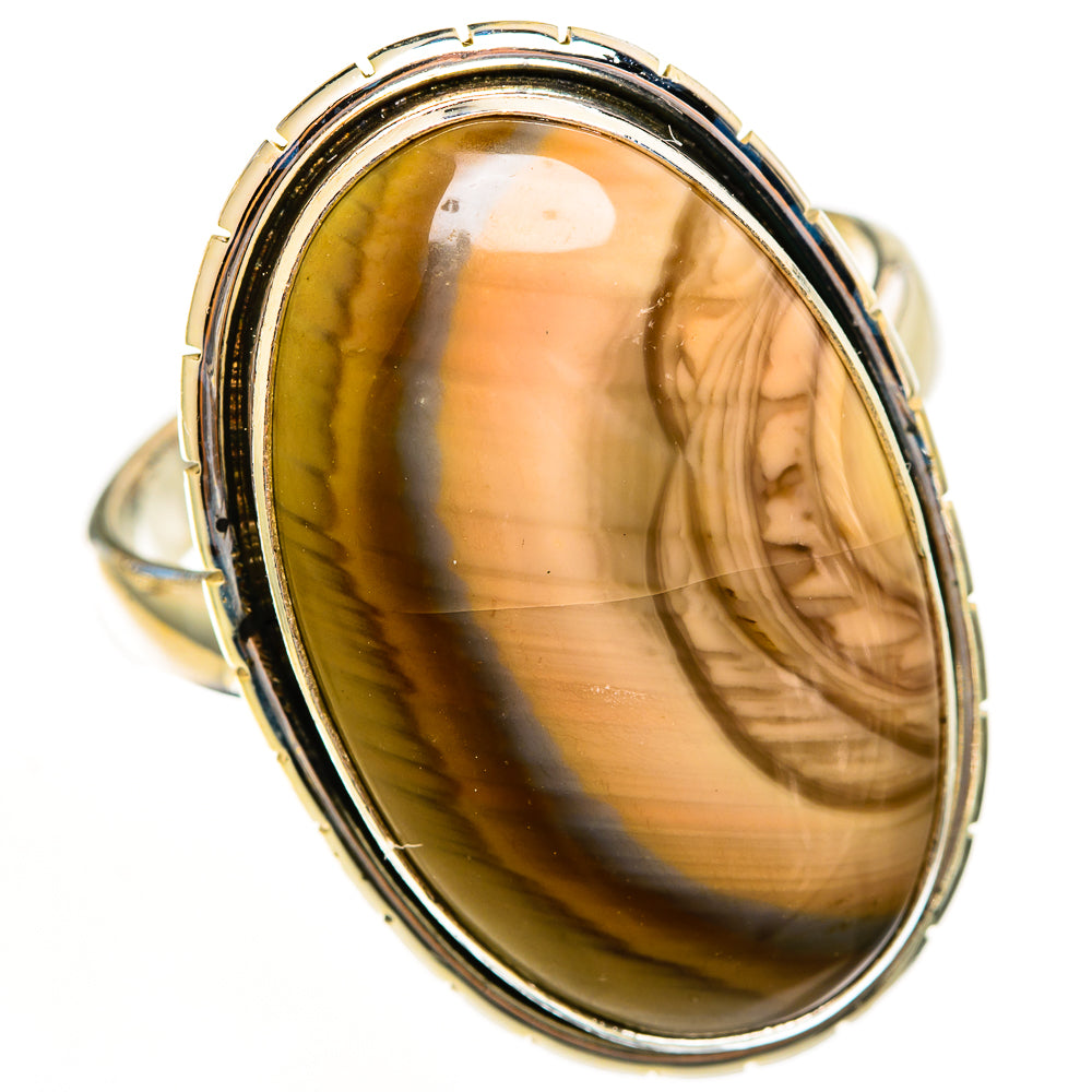 Imperial Jasper Rings handcrafted by Ana Silver Co - RING113564 - Photo 2