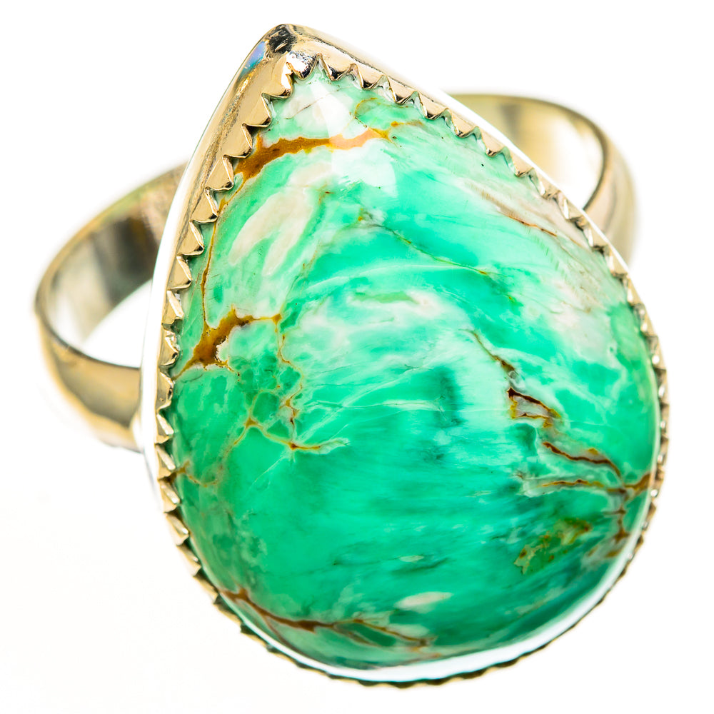Amazonite Rings handcrafted by Ana Silver Co - RING113596 - Photo 2