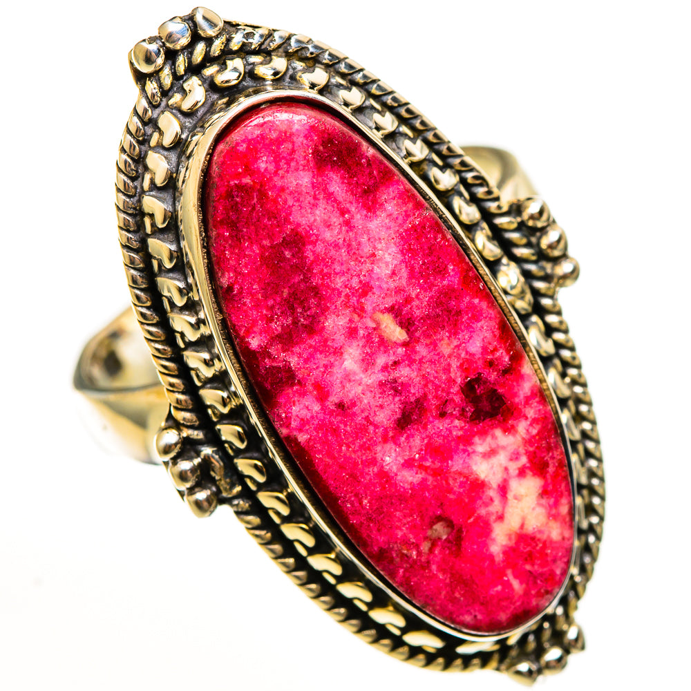 Thulite Rings handcrafted by Ana Silver Co - RING113605 - Photo 2
