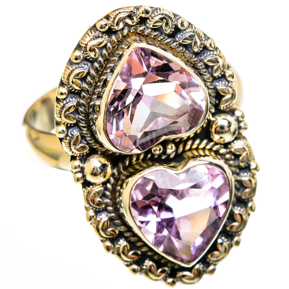 Kunzite Rings handcrafted by Ana Silver Co - RING113678 - Photo 2