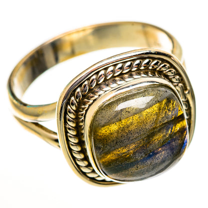 Labradorite Rings handcrafted by Ana Silver Co - RING113690 - Photo 2