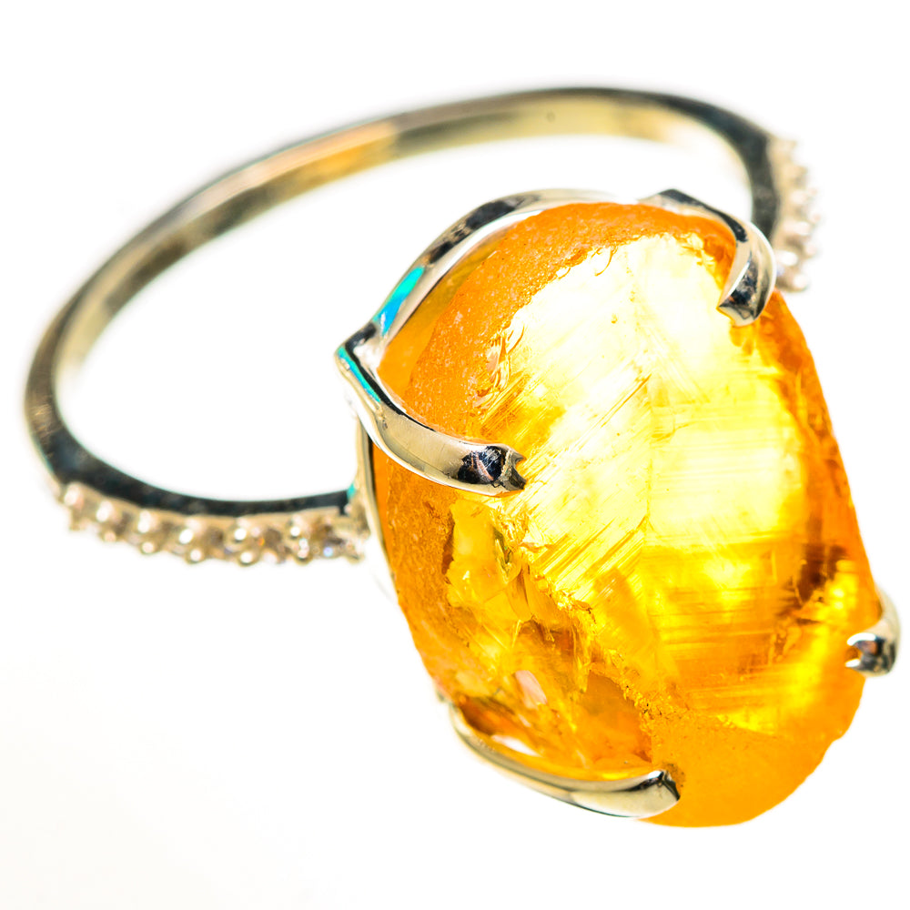 Citrine Rings handcrafted by Ana Silver Co - RING113698 - Photo 2