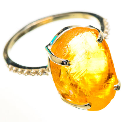 Citrine Rings handcrafted by Ana Silver Co - RING113698 - Photo 2