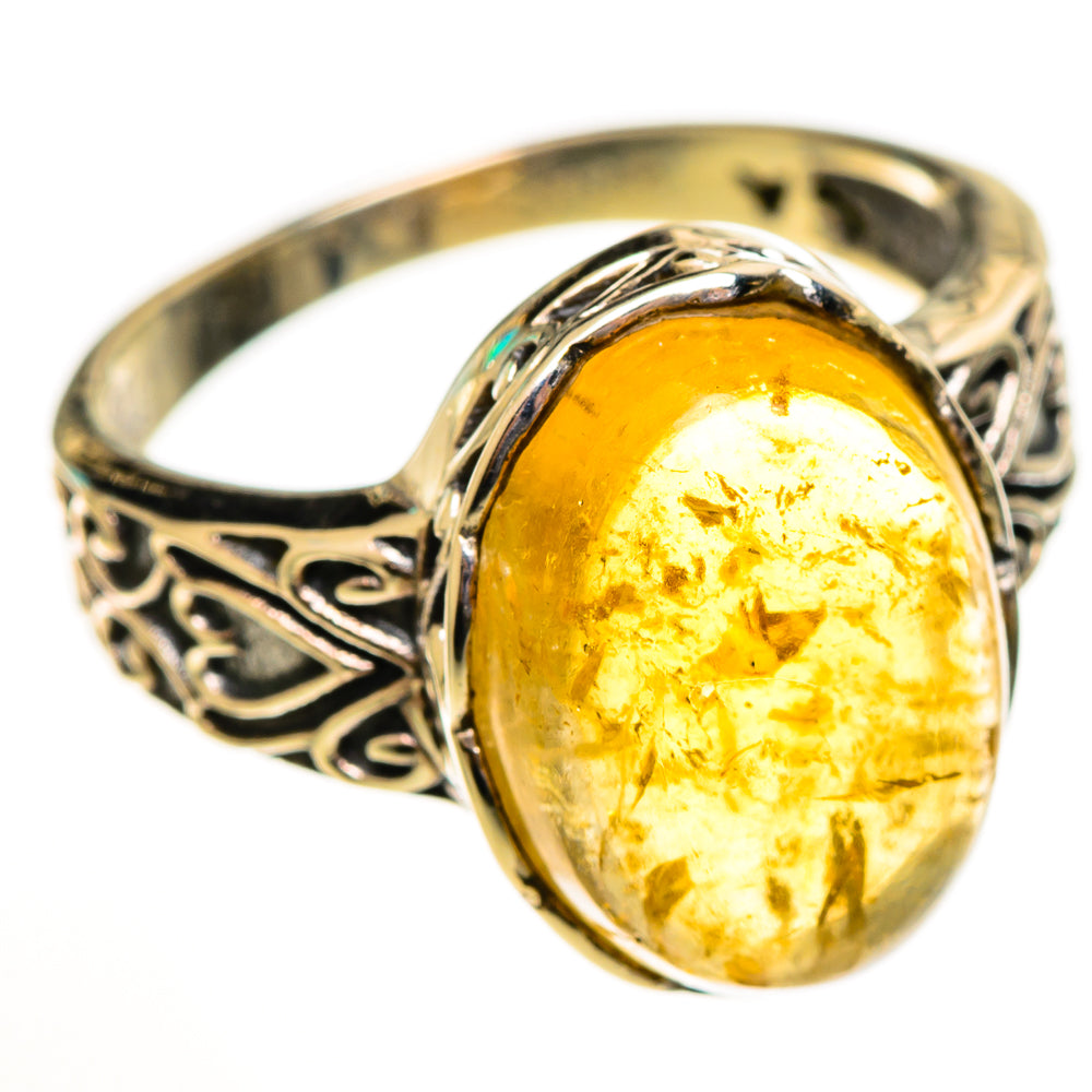 Citrine Rings handcrafted by Ana Silver Co - RING113699 - Photo 2