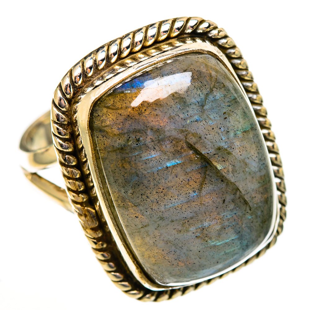 Labradorite Rings handcrafted by Ana Silver Co - RING113721 - Photo 2