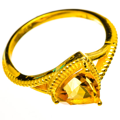 Citrine Rings handcrafted by Ana Silver Co - RING113731 - Photo 2