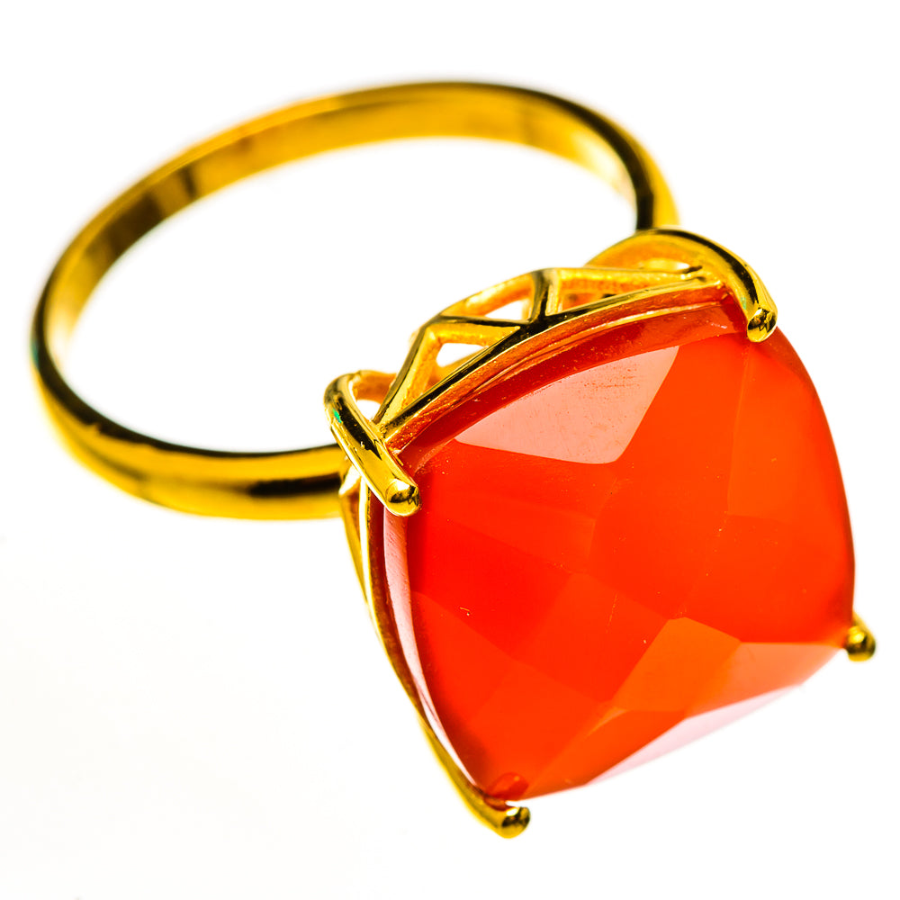 Carnelian Rings handcrafted by Ana Silver Co - RING113732 - Photo 2