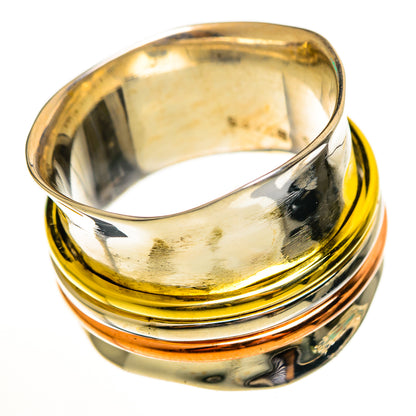 Meditation Spinner Rings handcrafted by Ana Silver Co - RING113742 - Photo 2