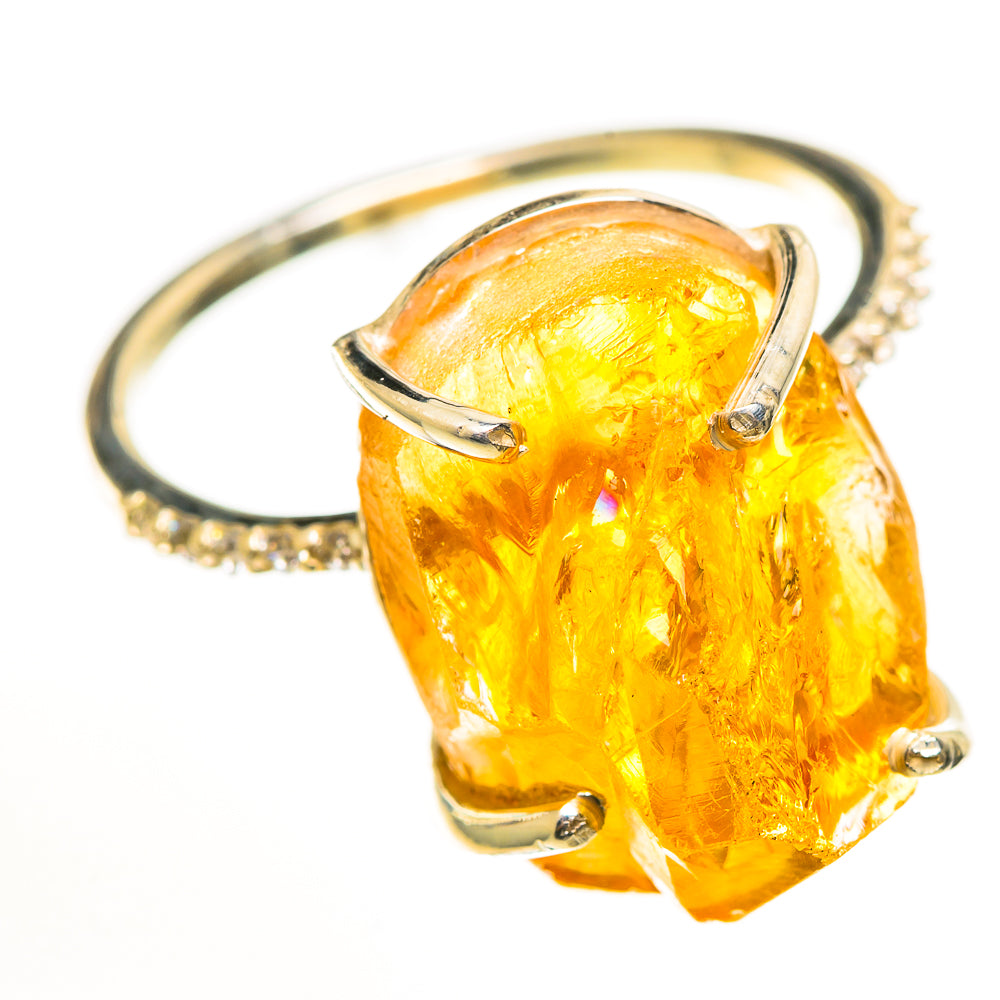 Citrine Rings handcrafted by Ana Silver Co - RING113768 - Photo 2