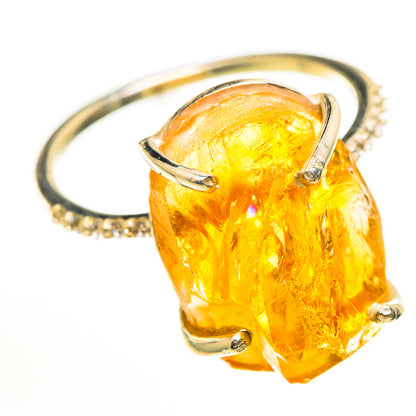 Citrine Rings handcrafted by Ana Silver Co - RING113768 - Photo 2