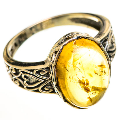 Citrine Rings handcrafted by Ana Silver Co - RING113769 - Photo 2