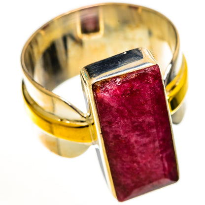 Red Sillimanite Rings handcrafted by Ana Silver Co - RING113771 - Photo 2