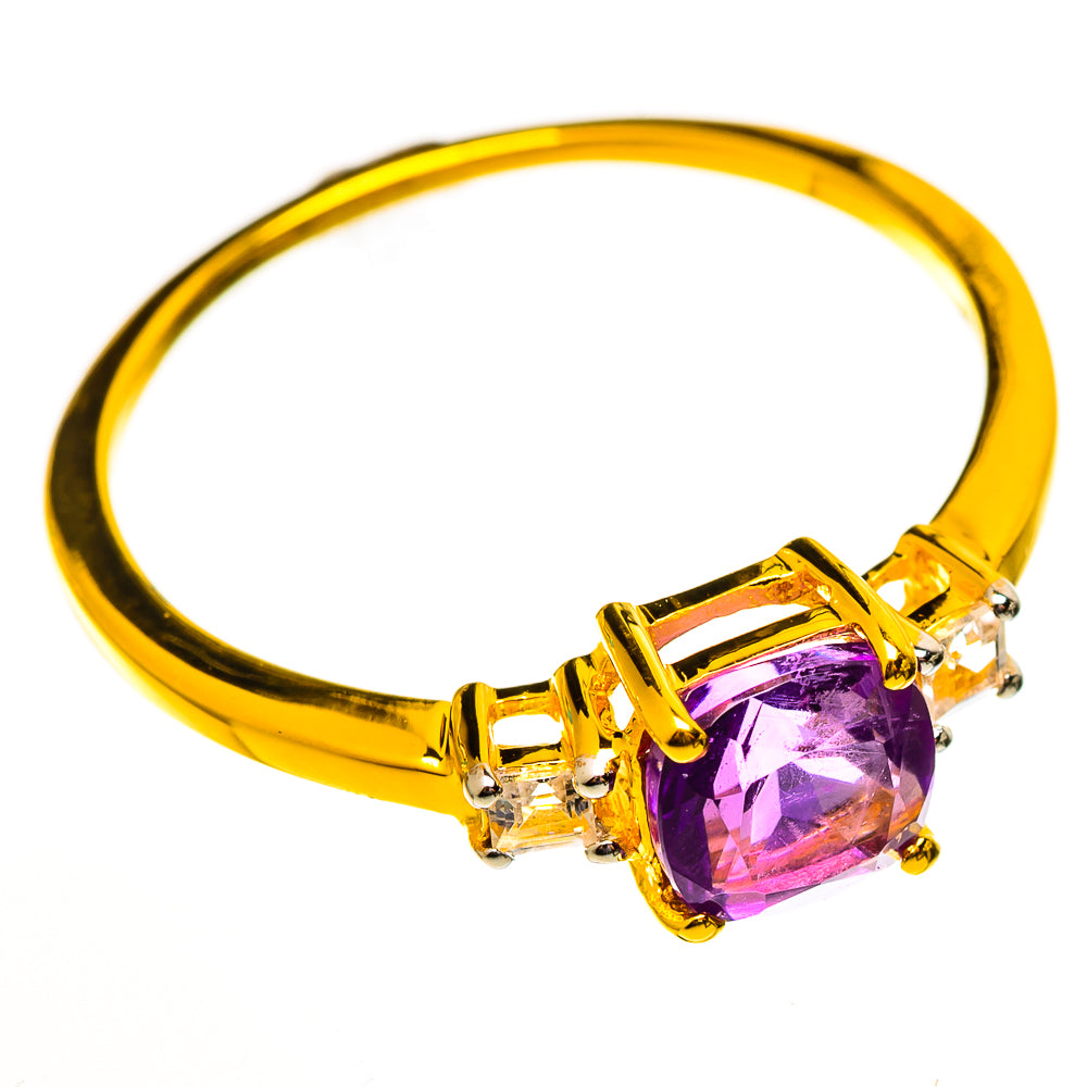 Amethyst Rings handcrafted by Ana Silver Co - RING113775 - Photo 2