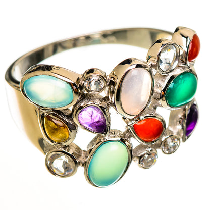 Green Onyx Rings handcrafted by Ana Silver Co - RING113783 - Photo 2