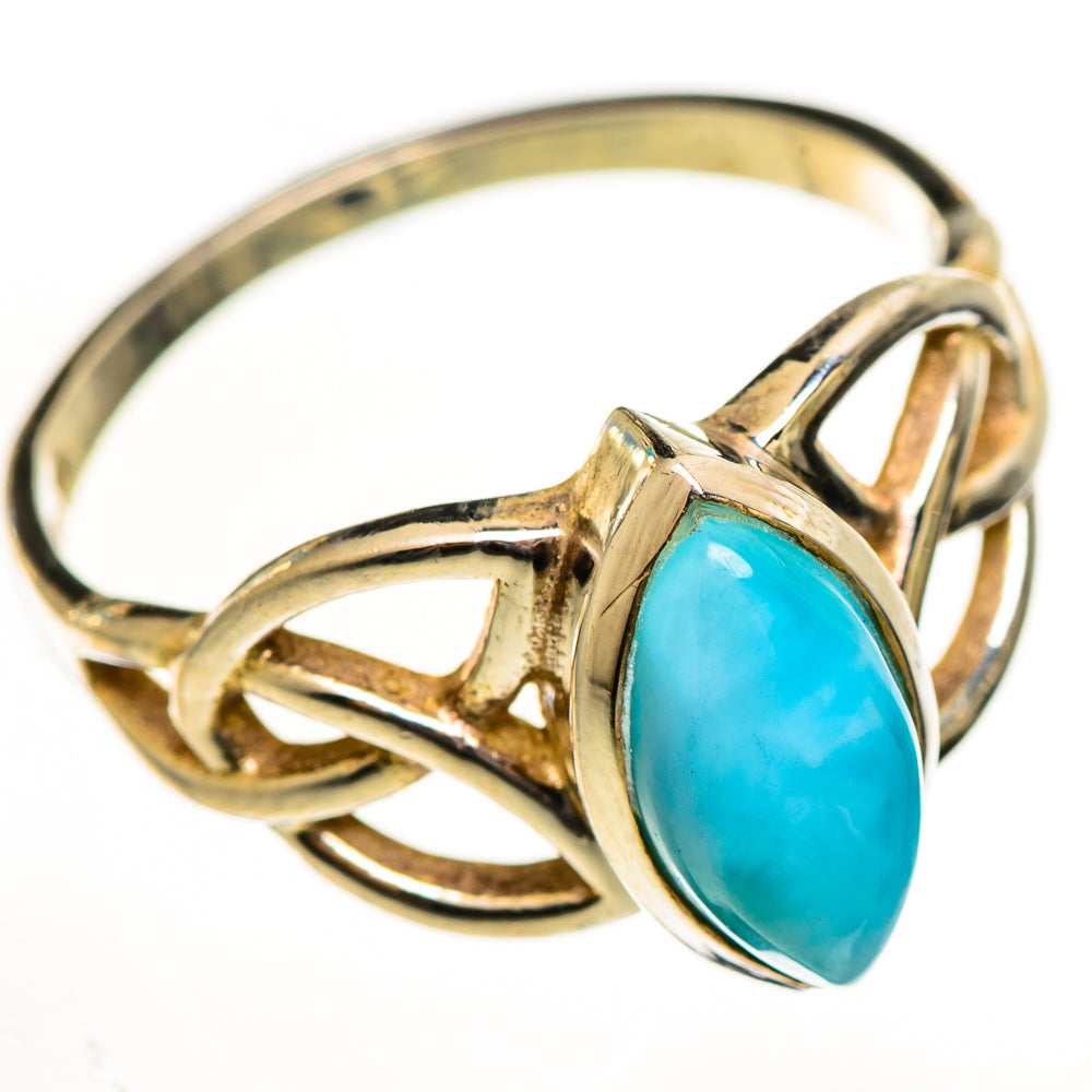 Larimar Rings handcrafted by Ana Silver Co - RING113793 - Photo 2