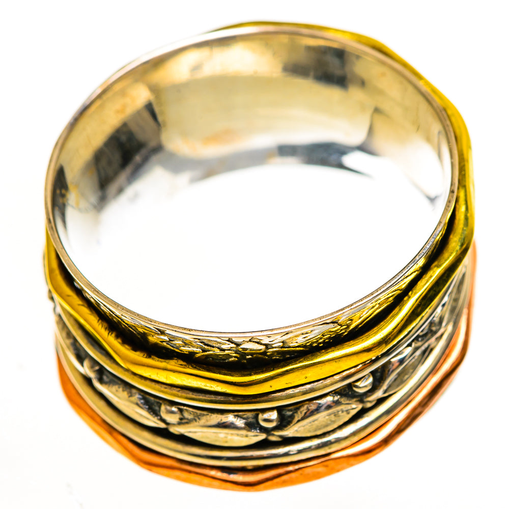 Meditation Spinner Rings handcrafted by Ana Silver Co - RING113815 - Photo 2