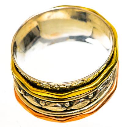 Meditation Spinner Rings handcrafted by Ana Silver Co - RING113815 - Photo 2
