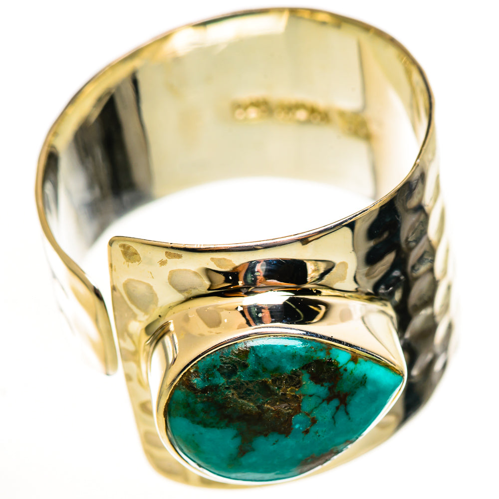 Turquoise Rings handcrafted by Ana Silver Co - RING113826 - Photo 2