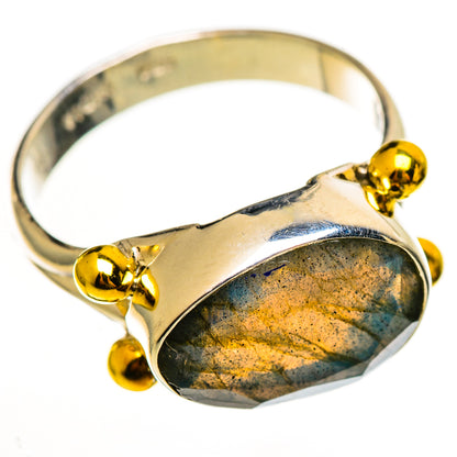 Labradorite Rings handcrafted by Ana Silver Co - RING113832 - Photo 2