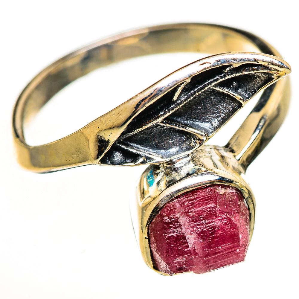 Pink Tourmaline Rings handcrafted by Ana Silver Co - RING113844 - Photo 2
