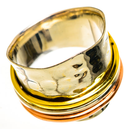 Meditation Spinner Rings handcrafted by Ana Silver Co - RING113856 - Photo 2