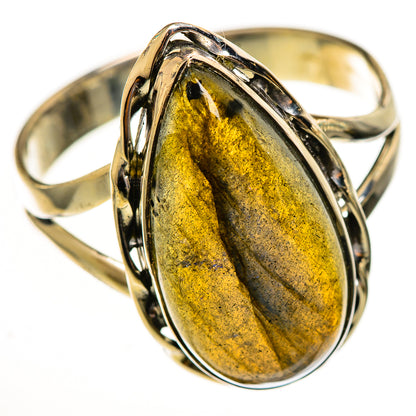 Labradorite Rings handcrafted by Ana Silver Co - RING113864 - Photo 2