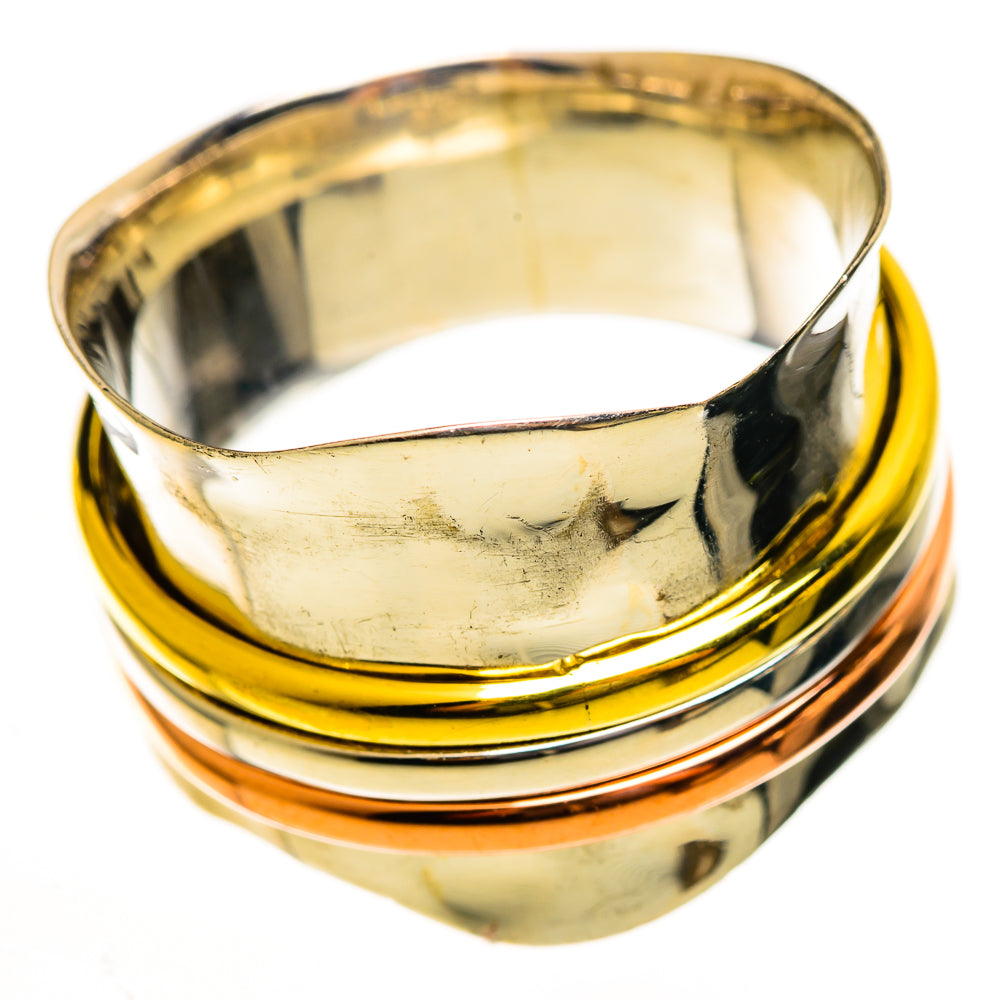 Meditation Spinner Rings handcrafted by Ana Silver Co - RING113886 - Photo 2