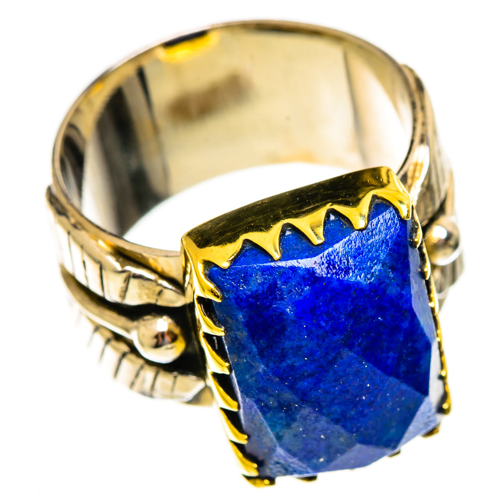 Lapis Lazuli Rings handcrafted by Ana Silver Co - RING113903 - Photo 2