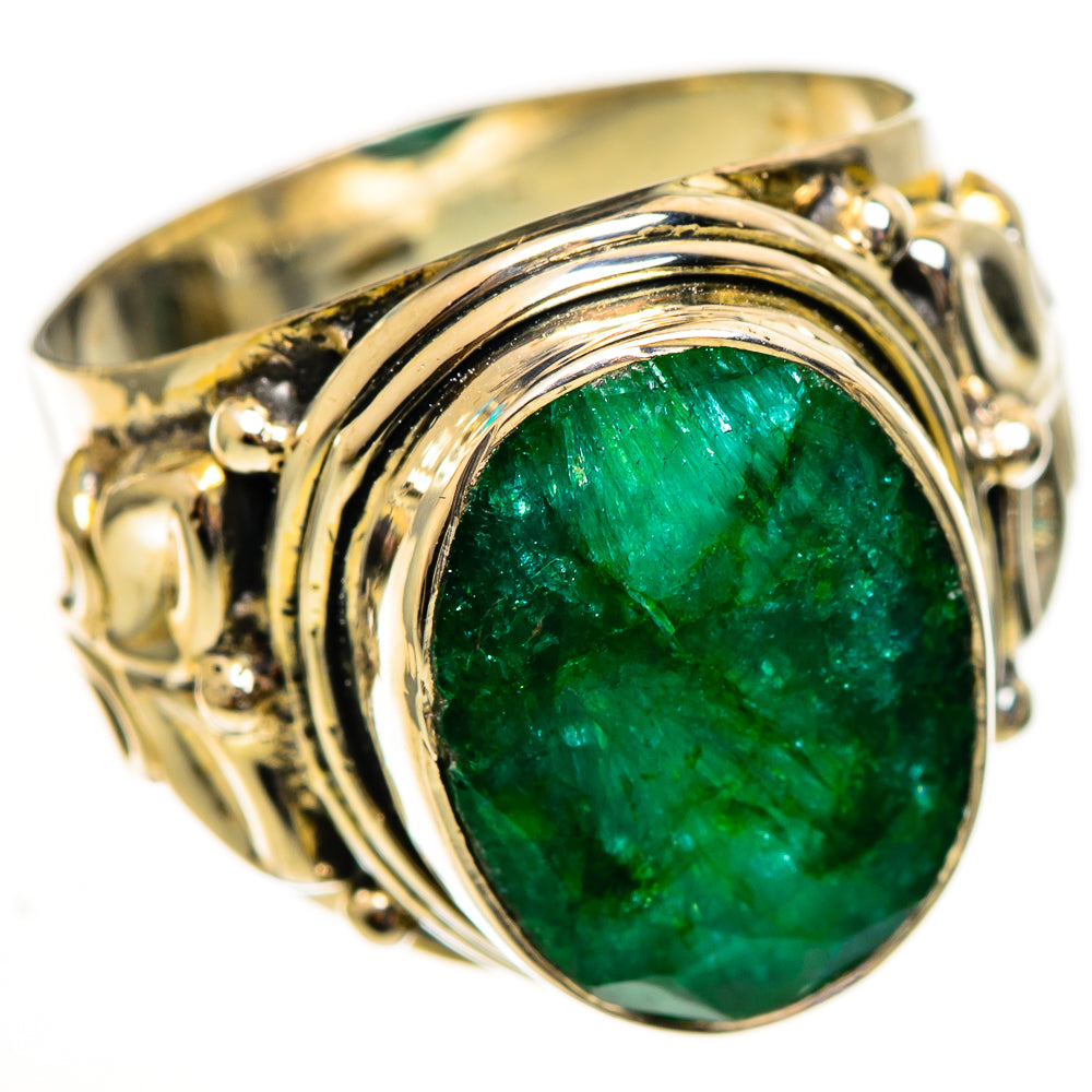 Green Sillimanite Rings handcrafted by Ana Silver Co - RING113905 - Photo 2