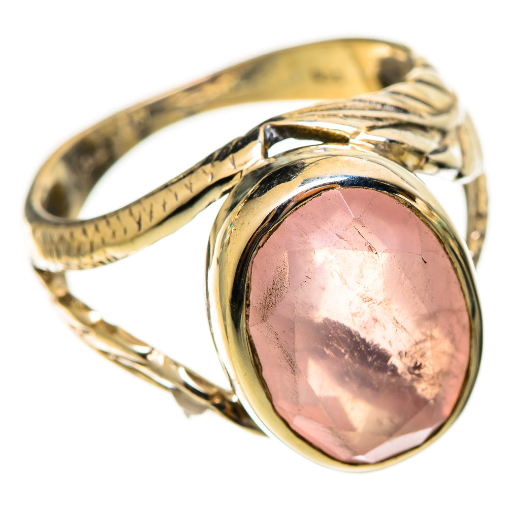 Rose Quartz Rings handcrafted by Ana Silver Co - RING113912 - Photo 2