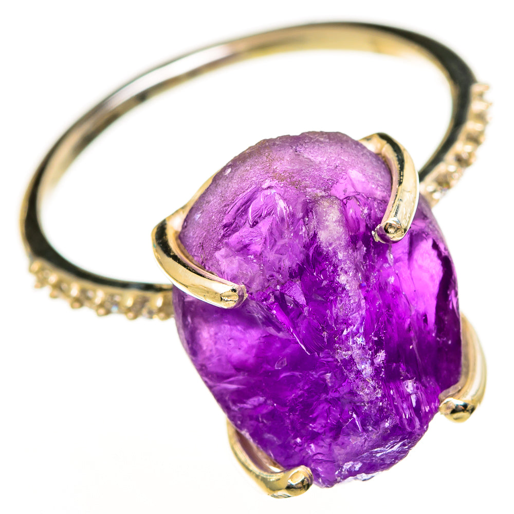 Amethyst Rings handcrafted by Ana Silver Co - RING113916 - Photo 2